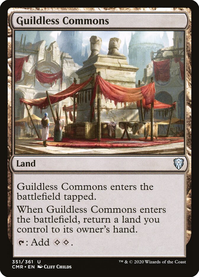 Mercado dos Sem-guilda / Guildless Commons - Magic: The Gathering - MoxLand