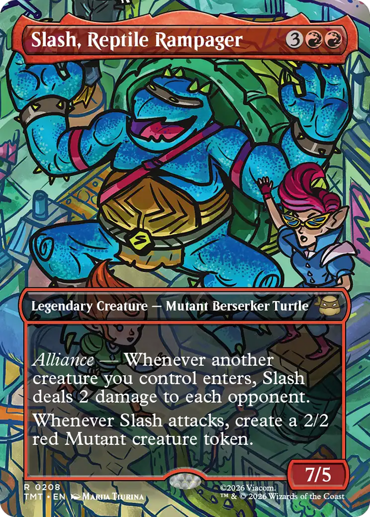 Slash, Reptile Rampager - Magic: The Gathering - MoxLand