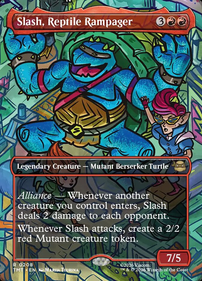 Slash, Reptile Rampager - Magic: The Gathering - MoxLand