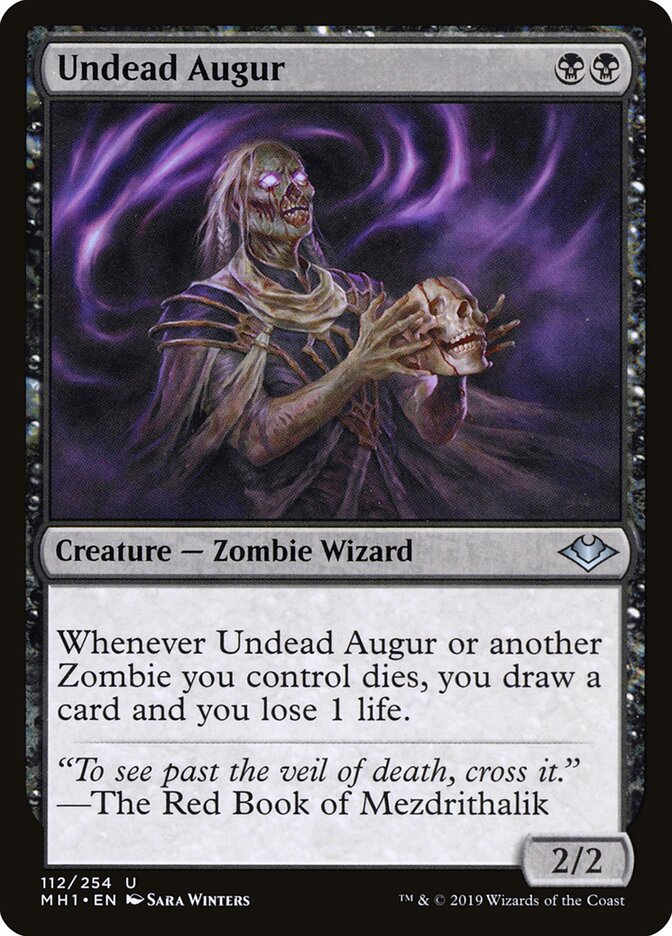 Áugure Morto-vivo / Undead Augur - Magic: The Gathering - MoxLand