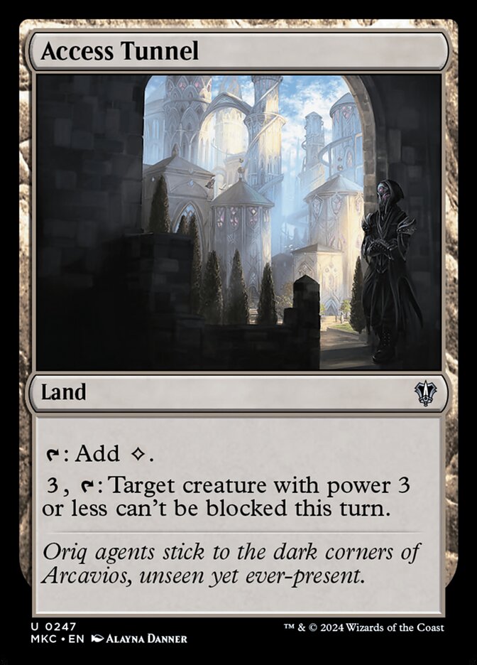 Túnel de Acesso / Access Tunnel - Magic: The Gathering - MoxLand