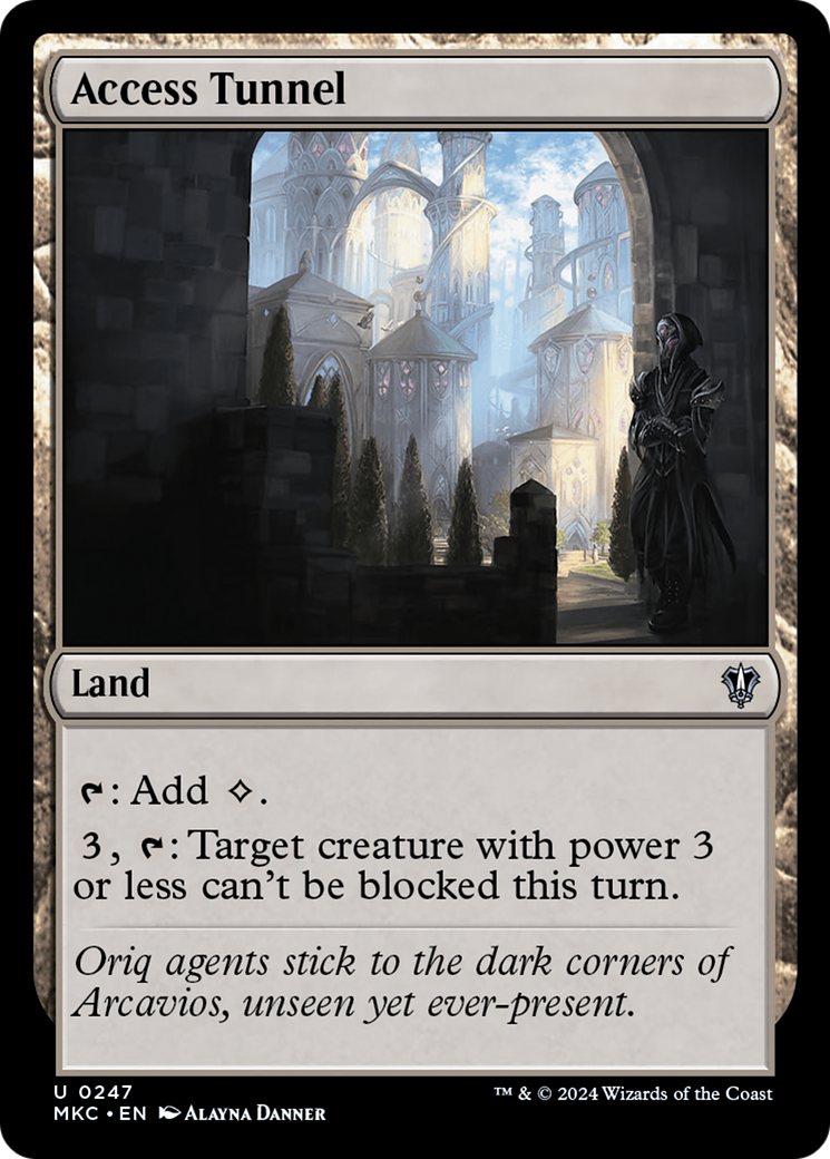 Túnel de Acesso / Access Tunnel - Magic: The Gathering - MoxLand