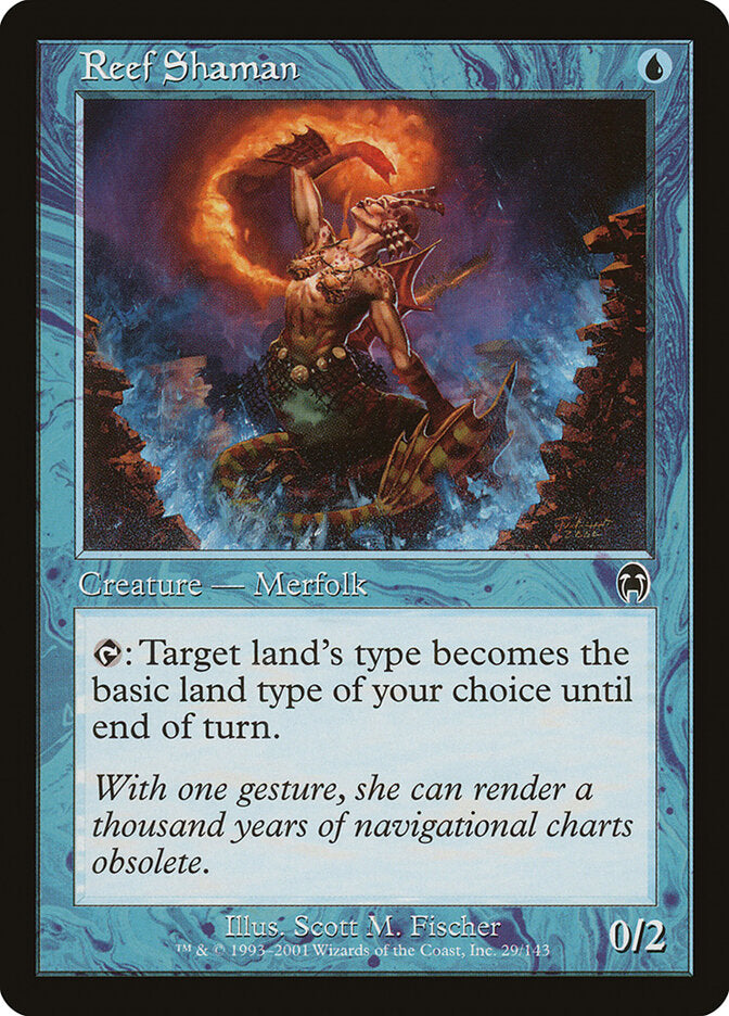 Xamã dos Recifes / Reef Shaman - Magic: The Gathering - MoxLand
