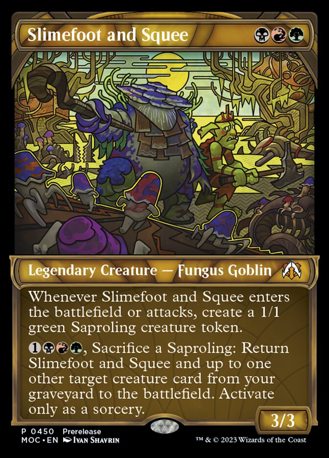 Pé-de-limo e Squee / Slimefoot and Squee - Magic: The Gathering - MoxLand