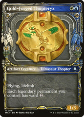 Topterix Forjado em Ouro / Gold-Forged Thopteryx - Magic: The Gathering - MoxLand