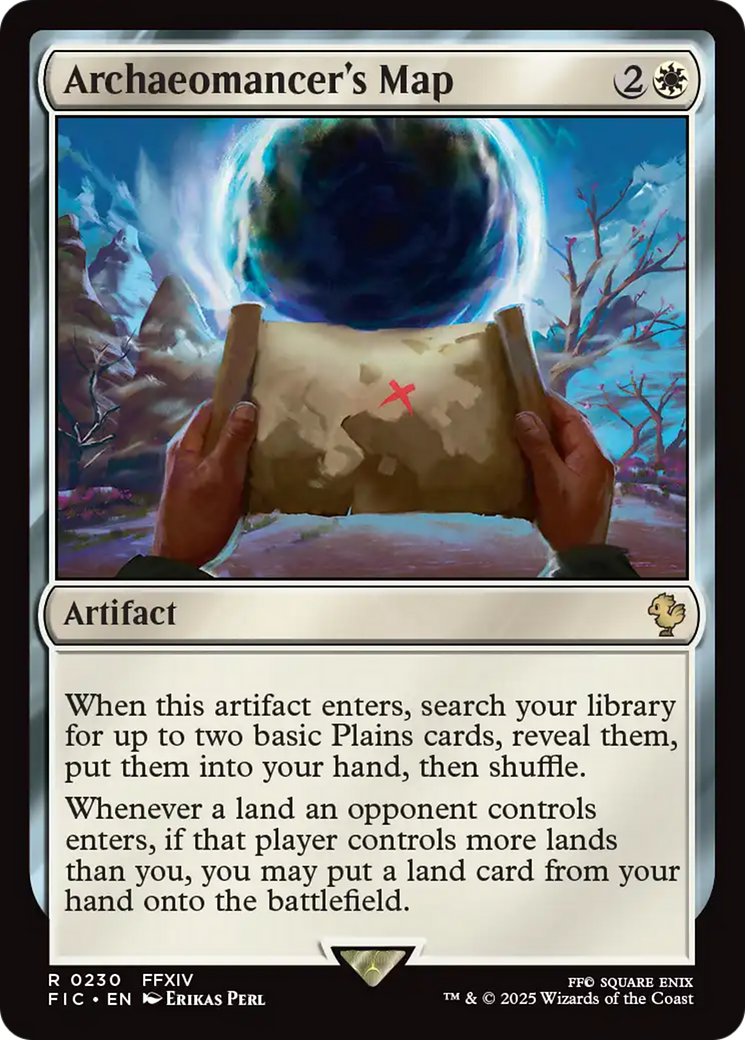 Mapa do Arqueomante / Archaeomancer's Map - Magic: The Gathering - MoxLand