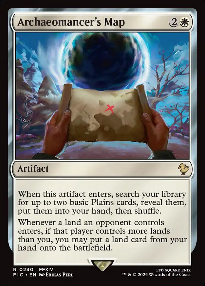 Mapa do Arqueomante / Archaeomancer's Map - Magic: The Gathering - MoxLand
