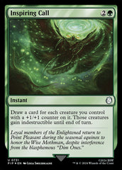 Chamado Inspirador / Inspiring Call - Magic: The Gathering - MoxLand