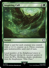 Chamado Inspirador / Inspiring Call - Magic: The Gathering - MoxLand