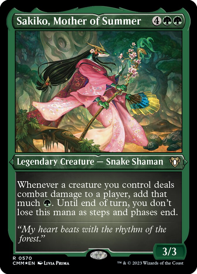 Sakiko, Mãe do Verão / Sakiko, Mother of Summer - Magic: The Gathering - MoxLand