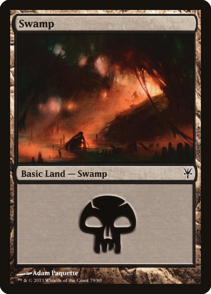 Pântano / Swamp - Magic: The Gathering - MoxLand