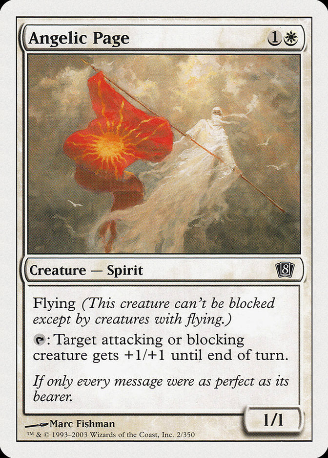 Pajem Angelical / Angelic Page - Magic: The Gathering - MoxLand