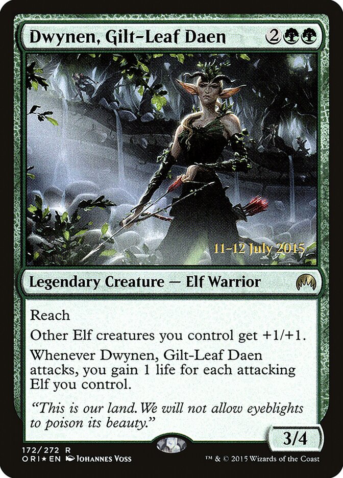 Dwynen, Daen de Folha D'Ouro / Dwynen, Gilt-Leaf Daen - Magic: The Gathering - MoxLand