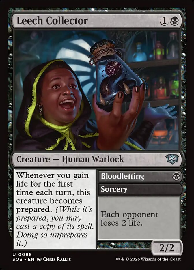 Leech Collector - Magic: The Gathering - MoxLand
