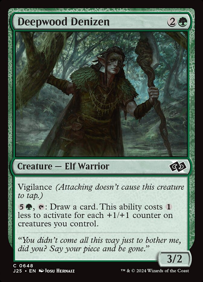 Habitante de Matafunda / Deepwood Denizen - Magic: The Gathering - MoxLand