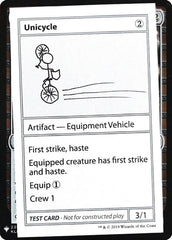 Unicycle - Magic: The Gathering - MoxLand