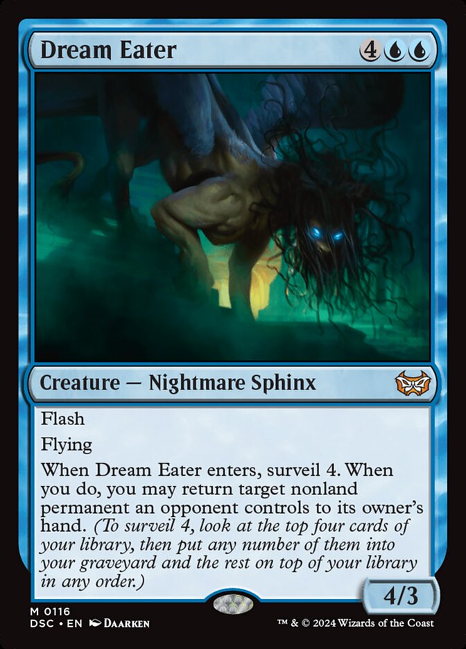 Devorador de Sonhos (Dream Eater) / Dream Eater - Magic: The Gathering - MoxLand