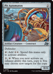 Autômato do Pit Stop / Pit Automaton - Magic: The Gathering - MoxLand
