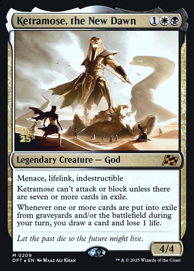 Ketramose, the New Dawn - Magic: The Gathering - MoxLand