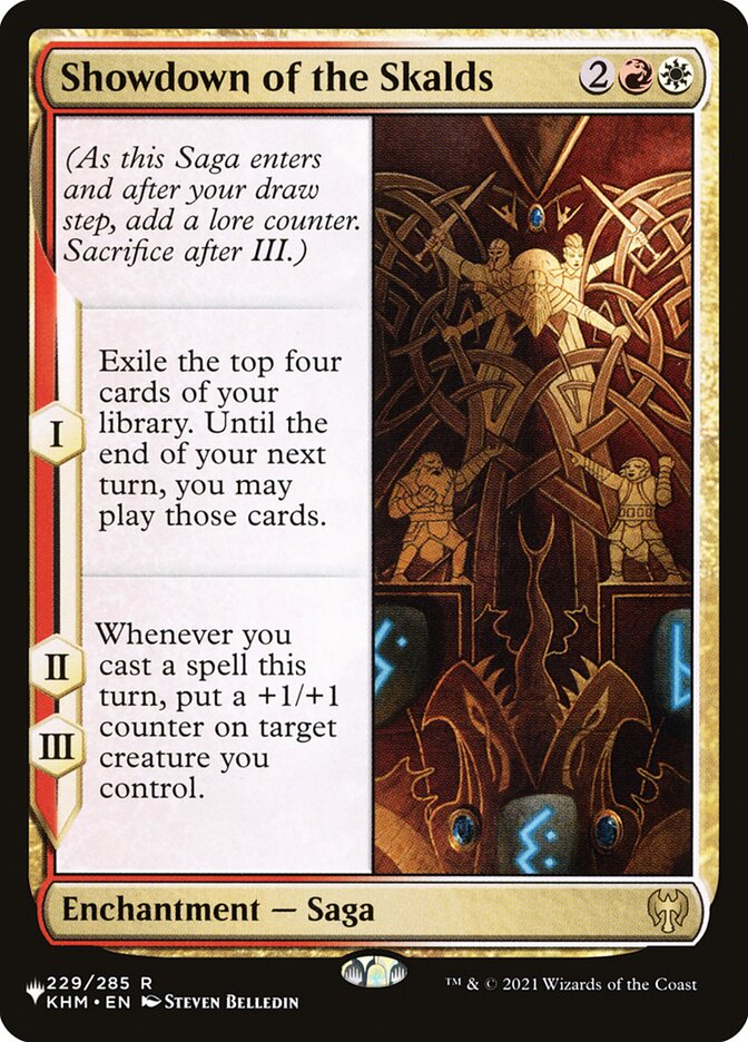 Confronto dos Skalds / Showdown of the Skalds - Magic: The Gathering - MoxLand