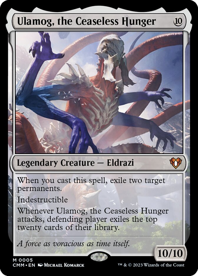 Ulamog, a Fome Interminável / Ulamog, the Ceaseless Hunger - Magic: The Gathering - MoxLand