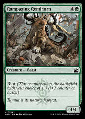 Destrucórnio Furioso / Rampaging Rendhorn - Magic: The Gathering - MoxLand