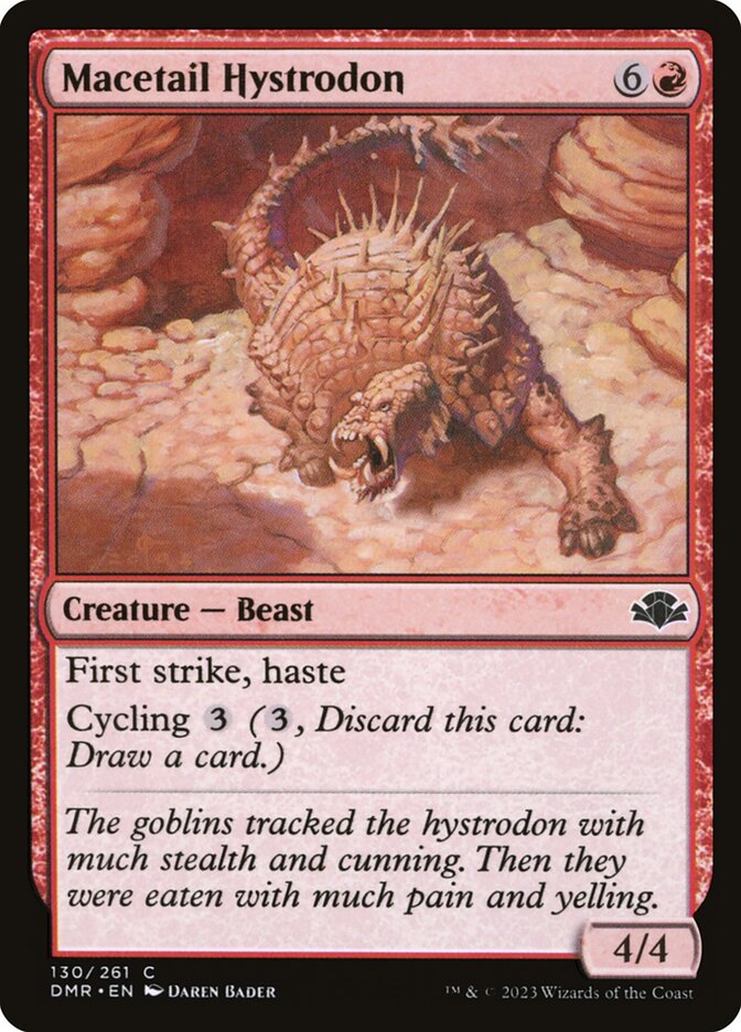 Histrodonte Cauda-de-maça / Macetail Hystrodon - Magic: The Gathering - MoxLand