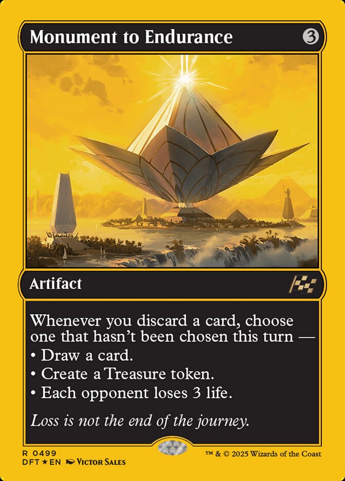 Monumento à Resistência / Monument to Endurance - Magic: The Gathering - MoxLand
