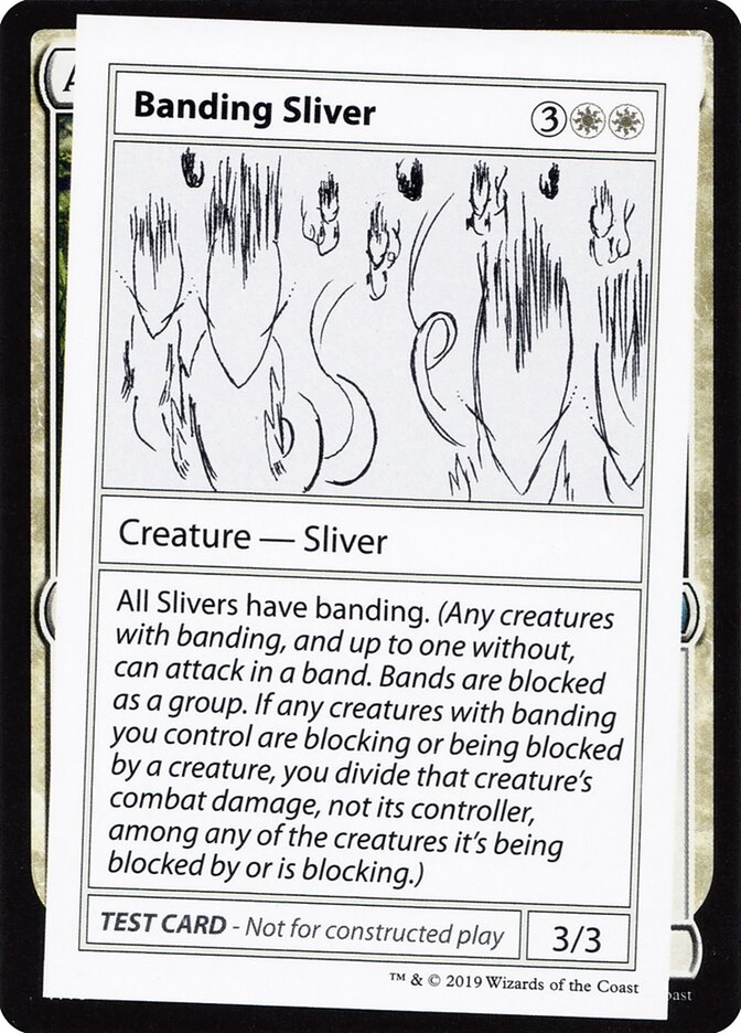 Banding Sliver - Magic: The Gathering - MoxLand