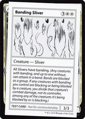 Banding Sliver - Magic: The Gathering - MoxLand