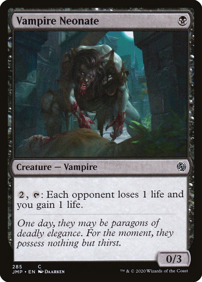 Neófito Vampiro / Vampire Neonate - Magic: The Gathering - MoxLand