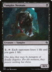 Neófito Vampiro / Vampire Neonate - Magic: The Gathering - MoxLand