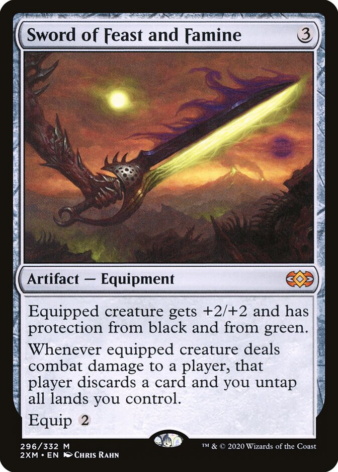 Espada de Banquete e Fome / Sword of Feast and Famine - Magic: The Gathering - MoxLand