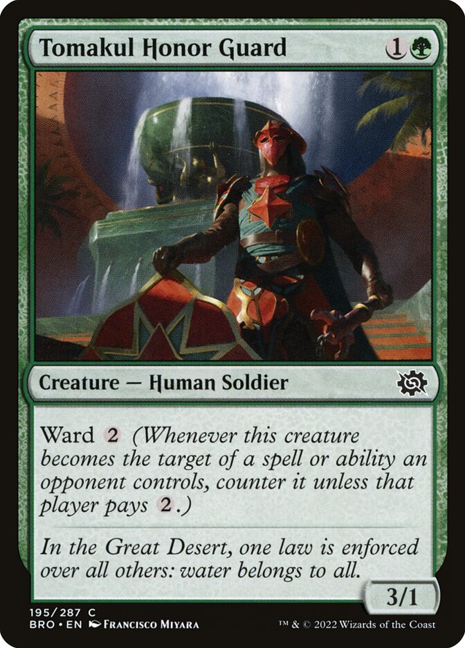 Guarda de Honra de Tomakul / Tomakul Honor Guard - Magic: The Gathering - MoxLand