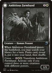 Lavradora Ambiciosa / Ambitious Farmhand - Magic: The Gathering - MoxLand