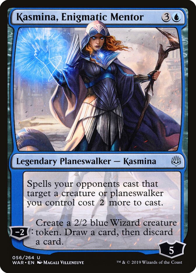Kasmina, Mentora Enigmática / Kasmina, Enigmatic Mentor - Magic: The Gathering - MoxLand