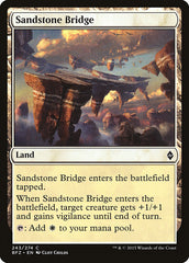 Ponte de Arenito / Sandstone Bridge - Magic: The Gathering - MoxLand