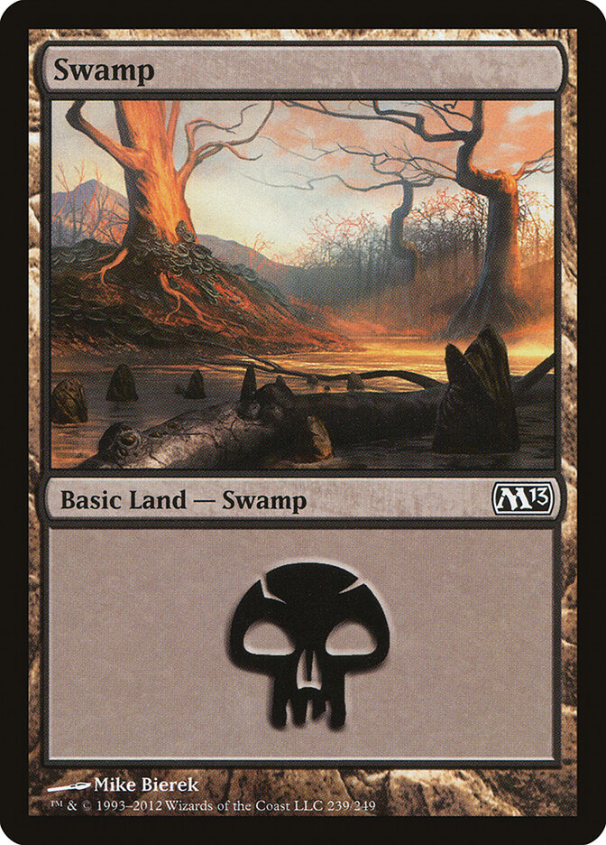 Pântano / Swamp - Magic: The Gathering - MoxLand