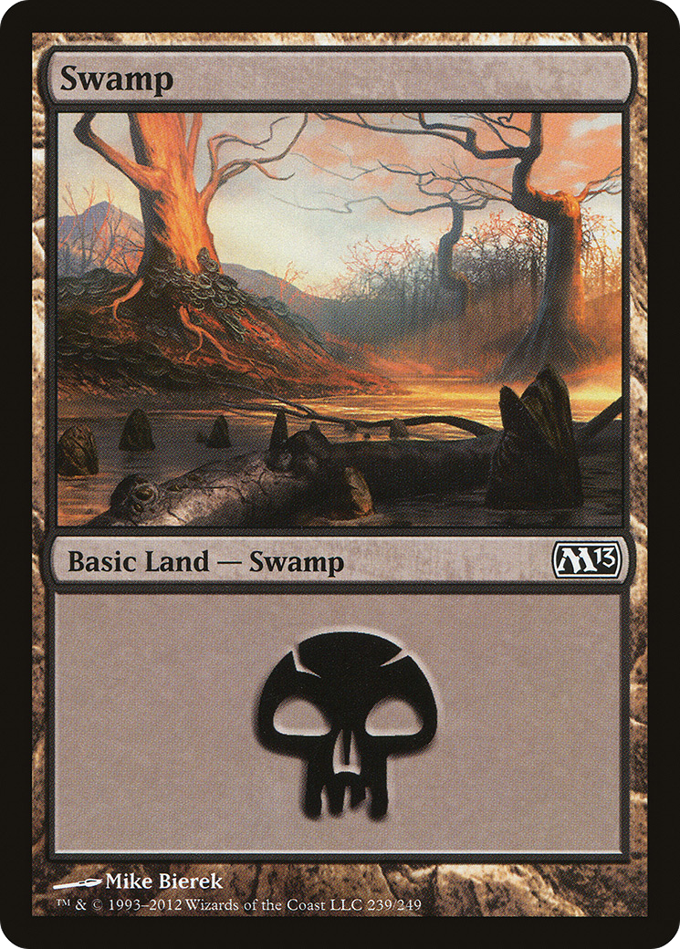 Pântano / Swamp - Magic: The Gathering - MoxLand