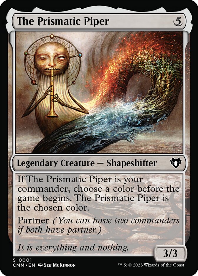 O Flautista Prismático / The Prismatic Piper - Magic: The Gathering - MoxLand