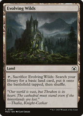 Terras em Desenvolvimento / Evolving Wilds - Magic: The Gathering - MoxLand