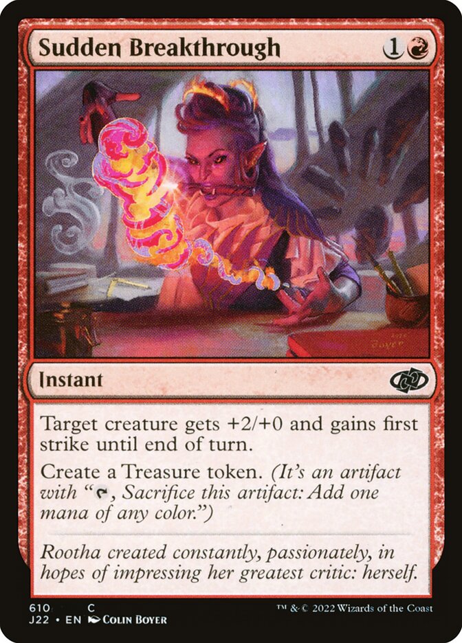 Descoberta Repentina / Sudden Breakthrough - Magic: The Gathering - MoxLand