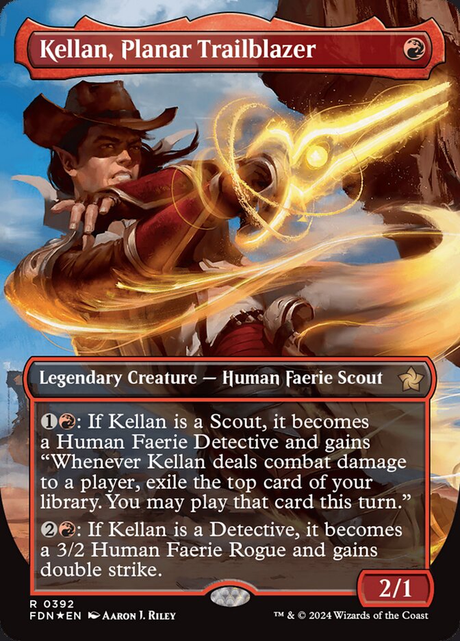 Kellan, Desbravador Planar / Kellan, Planar Trailblazer - Magic: The Gathering - MoxLand