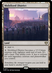 Distrito Mobilizado / Mobilized District - Magic: The Gathering - MoxLand