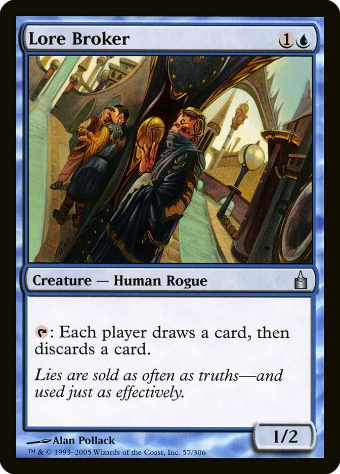 Negociante de Sabedoria / Lore Broker - Magic: The Gathering - MoxLand