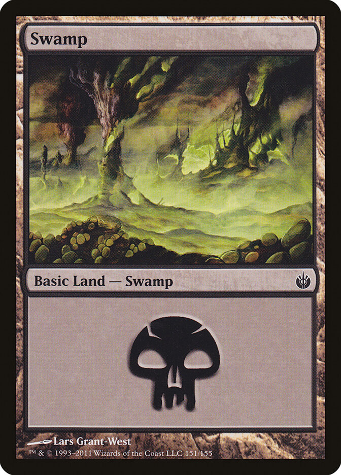 Pântano / Swamp - Magic: The Gathering - MoxLand
