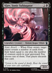Klaw, Sonic Subjugator - Magic: The Gathering - MoxLand