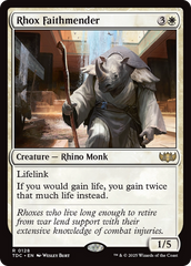 Rhox Remendador de Fé / Rhox Faithmender - Magic: The Gathering - MoxLand