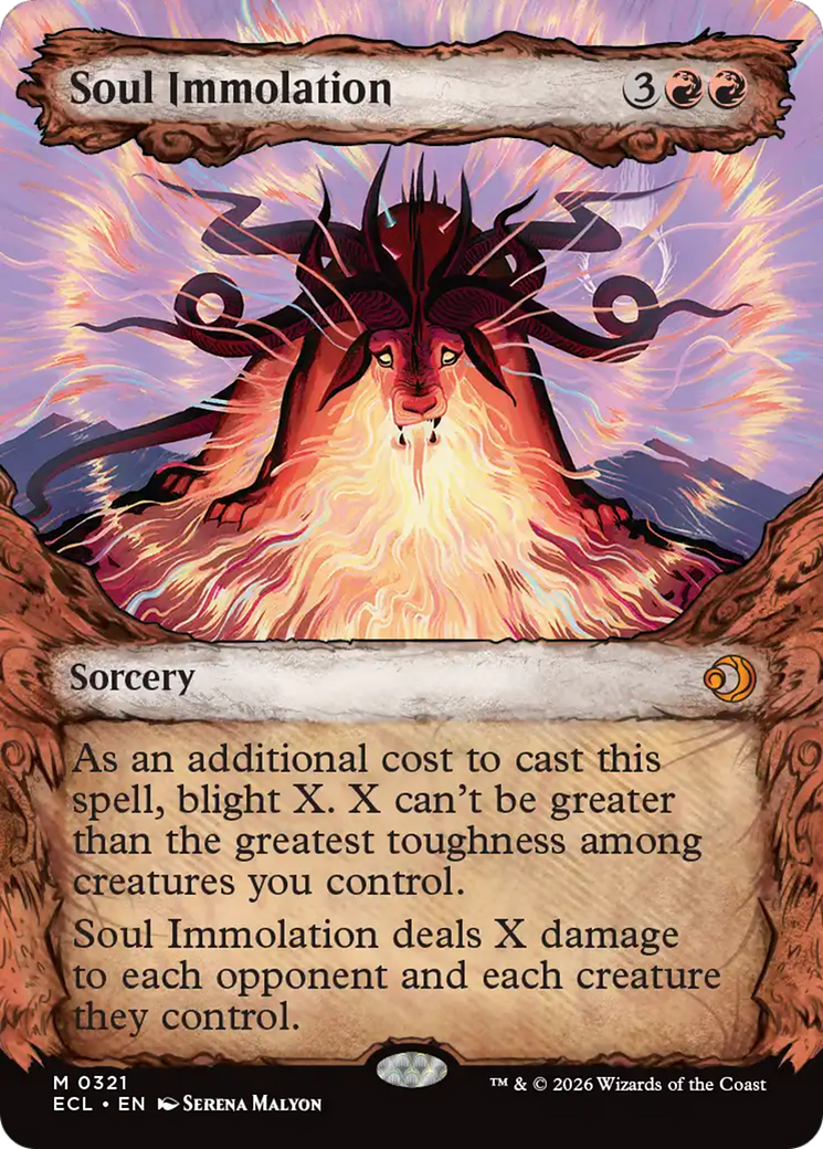 Imolação da Alma / Soul Immolation - Magic: The Gathering - MoxLand