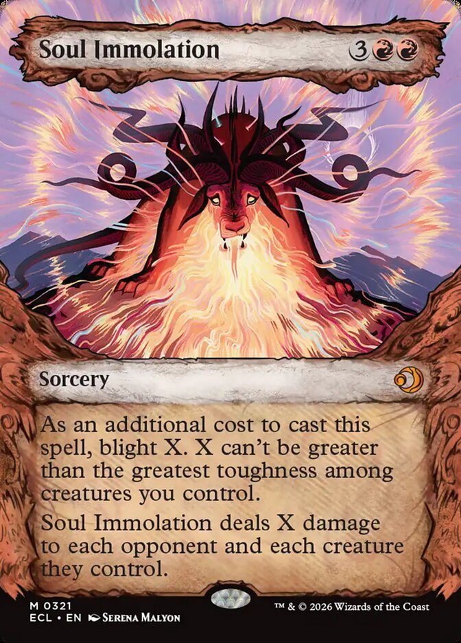 Imolação da Alma / Soul Immolation - Magic: The Gathering - MoxLand